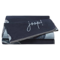 JOOP! Wohndecken Flora - Farbe: Marine - 150x200 cm