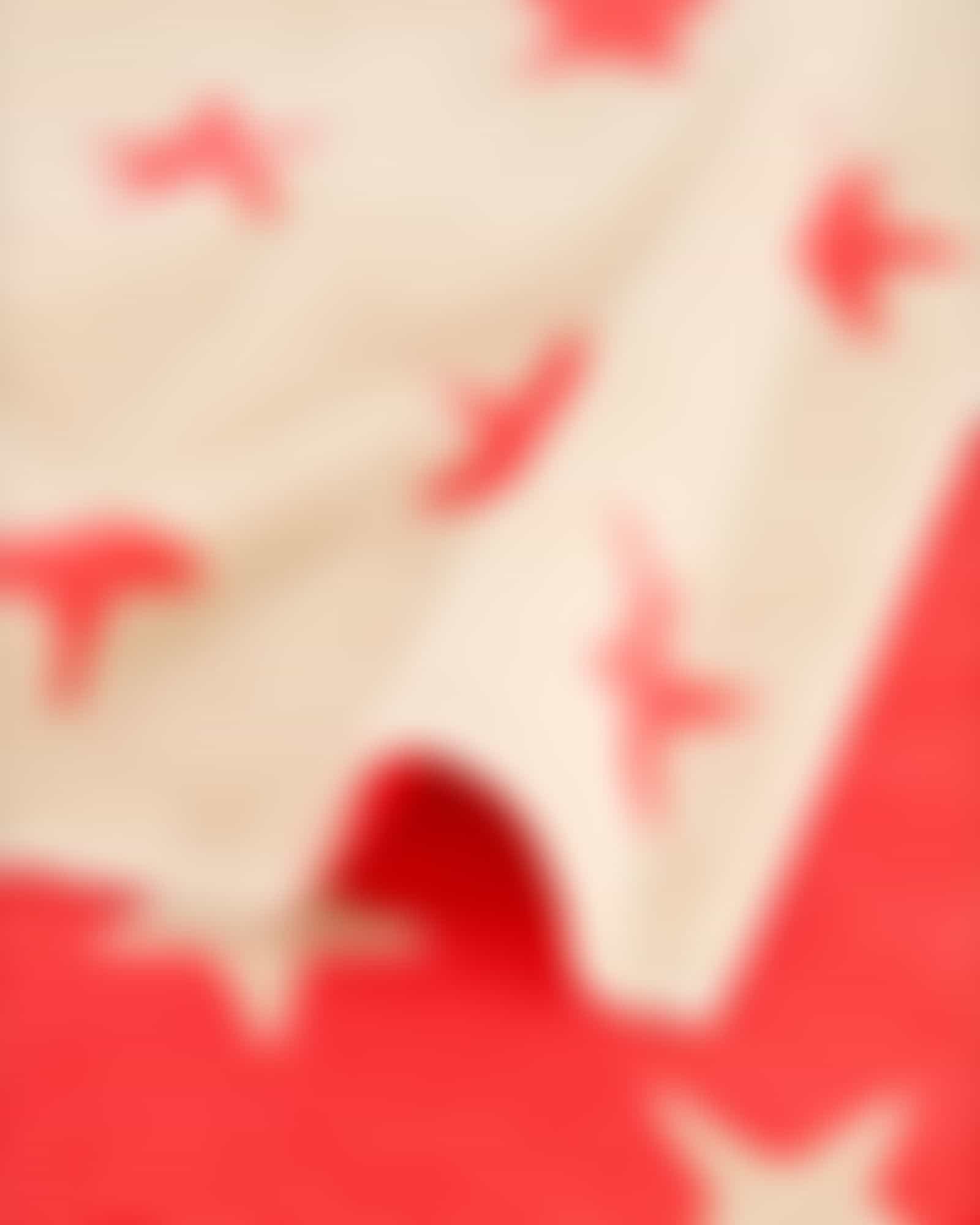 Cawö Handtücher NEW STARS Sterne groß 6260 - Farbe: beige/pink - 32 - Duschtuch 70x140 cm