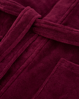 Cawö Home Bademäntel Damen Kapuze Cawö Home 825 - Farbe: burgund - 88