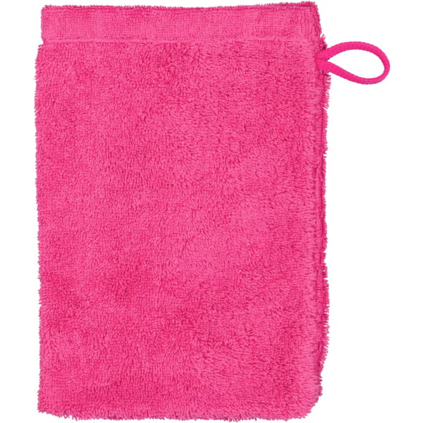 Cawö Handtücher Life Style Uni 7007 - Farbe: pink - 247 - Waschhandschuh 16x22 cm