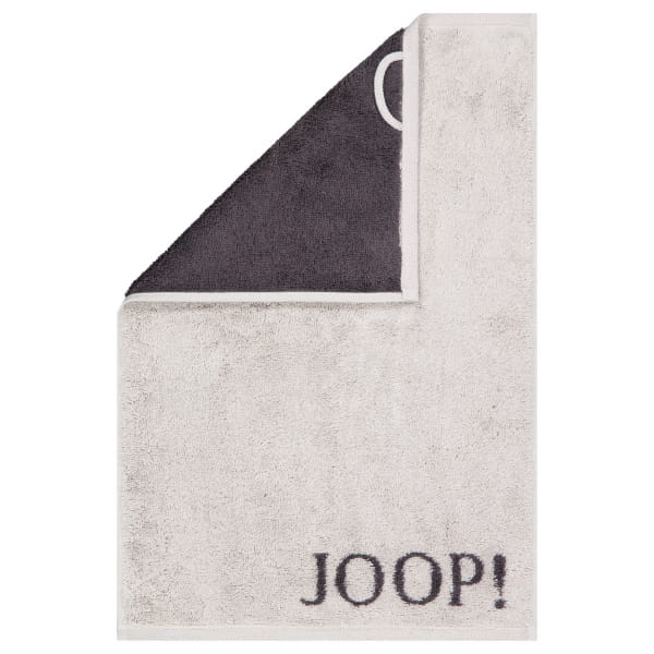 JOOP! Handtücher New Classic Doubleface 1720 - Farbe: Platin - 77 - Gästetuch 30x50 cm