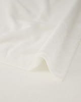 Möve Bamboo Luxe - Farbe: snow - 001 (1-1104/5244) - Handtuch 50x100 cm