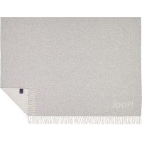 JOOP! Wohndecke Fine-Doubleface - Größe: 130x180 cm - Farbe: Silber-Natur