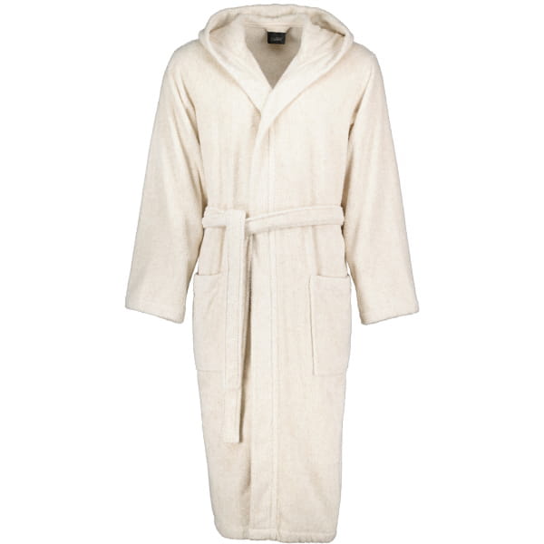 Cawö Home Bademäntel Herren Kapuze SAUNA Cotton &amp; Hemp 847 - Farbe: natur - 33
