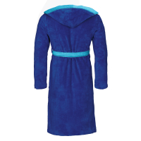Vossen Bademäntel unisex Kapuze Poppy - Farbe: reflex blue/ice blue - 0035