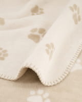 Cawö Wohndecken WE LOVE DOGS 62470 - Farbe: natur/beige - 33 - 150x200 cm