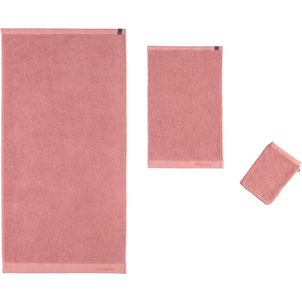 Essenza Connect Organic Uni - Farbe: rose Handtuch 50x100 cm
