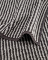 Cawö Handtücher Two-Tone Stripes 480 - Farbe: basalt - 73 - Duschtuch 80x150 cm Cawö Handtücher Two-Tone Stripes 480 - Farbe: basalt - 73 - Duschtuch 80x150 cm