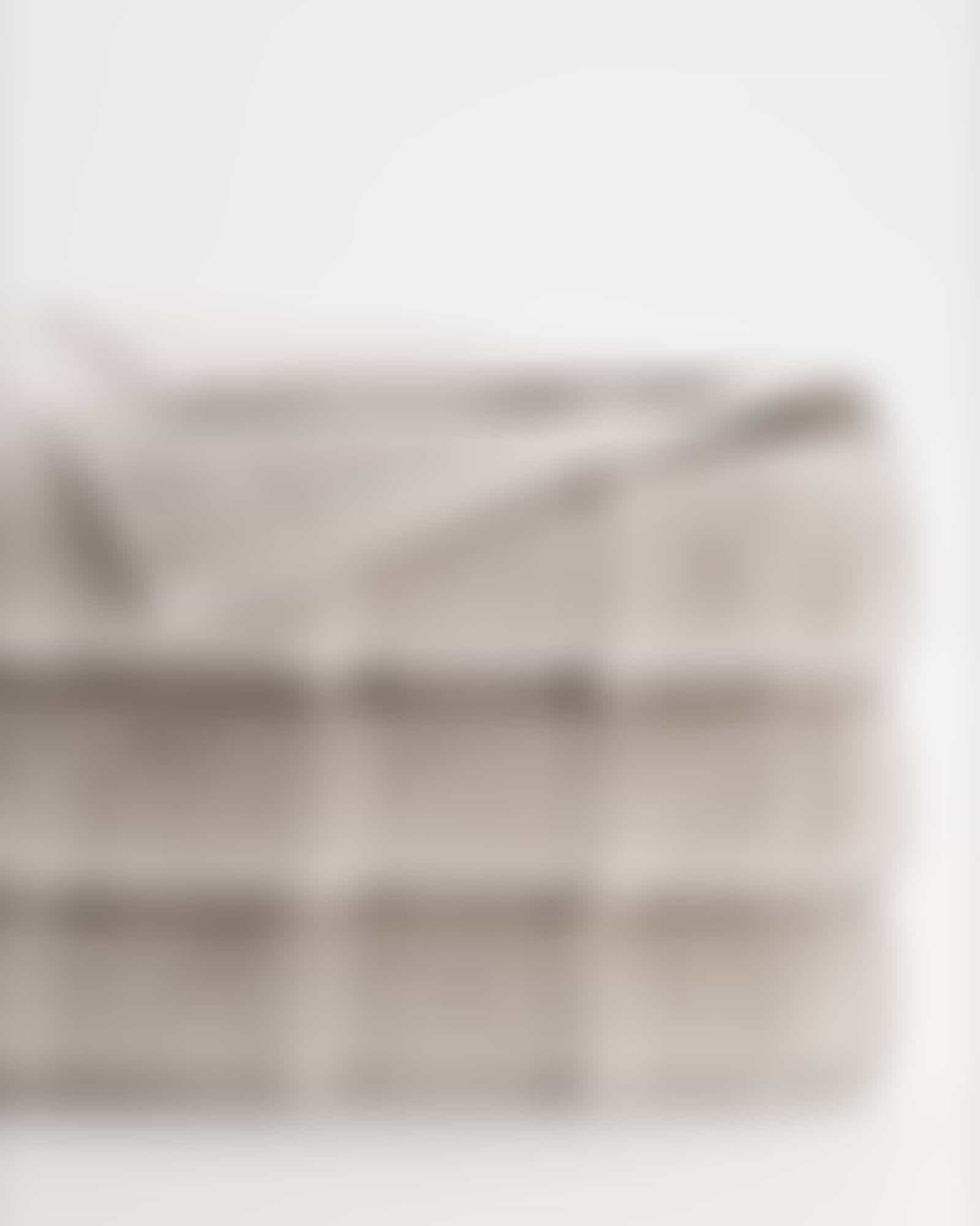 Cawö - Noblesse2 1002 - Farbe: 775 - silber - Waschhandschuh 16x22 cm Detailbild 2