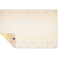 JOOP! Wohndecken Cornflower Charm - Farbe: Vanilla - 150x200 cm