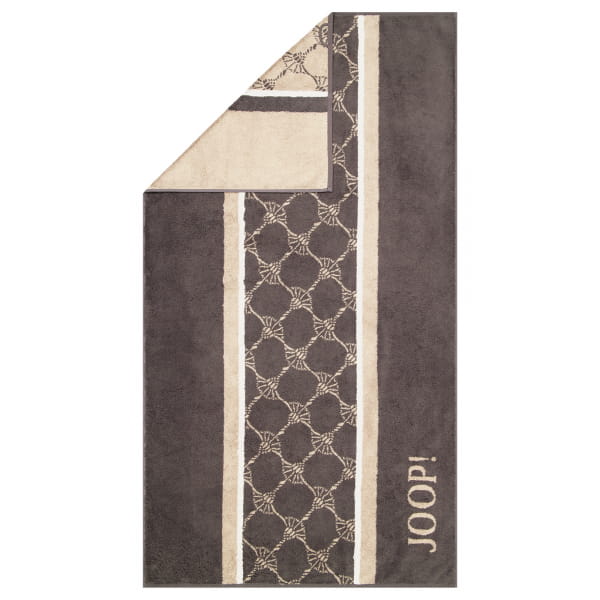 JOOP! Handtücher Sauna Stripes 1717 - Farbe: Anthrazit - 73 - Duschtuch 80x150 cm