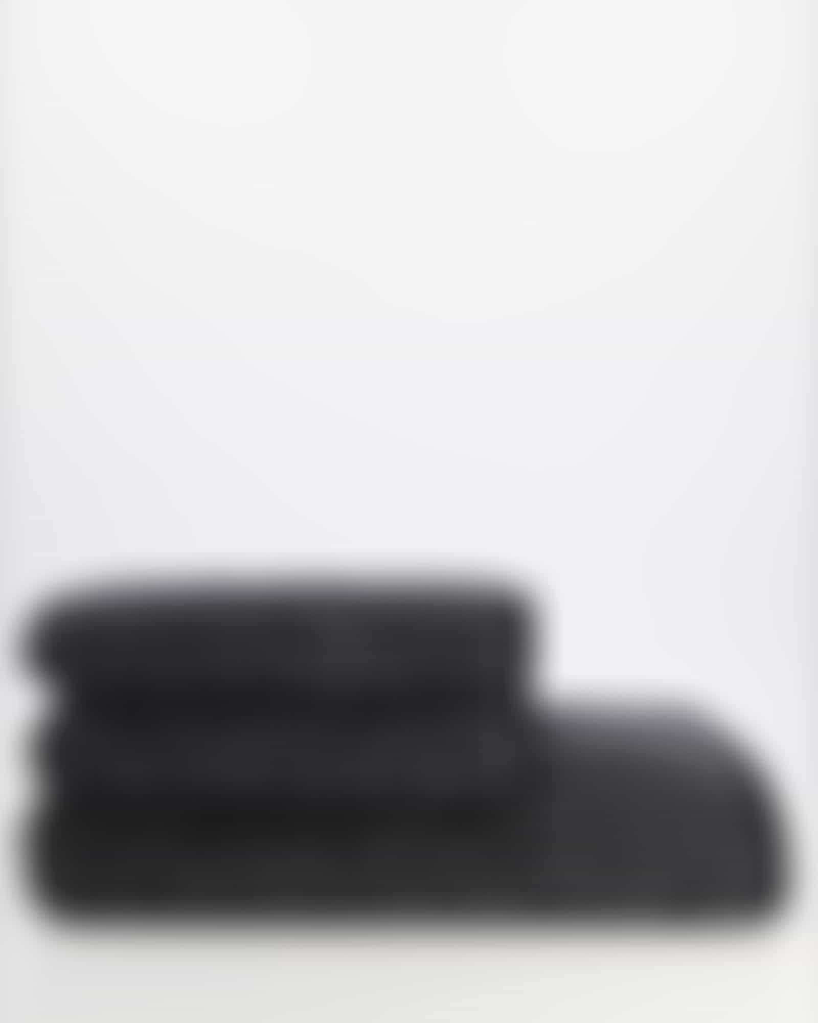 Cawö Zoom Allover 122 - Farbe: schwarz - 97 - Handtuch 50x100 cm