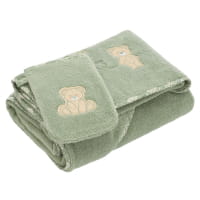 Vossen Kapuzentücher Teddy Bear Set - Farbe: eucalyptus - 5285