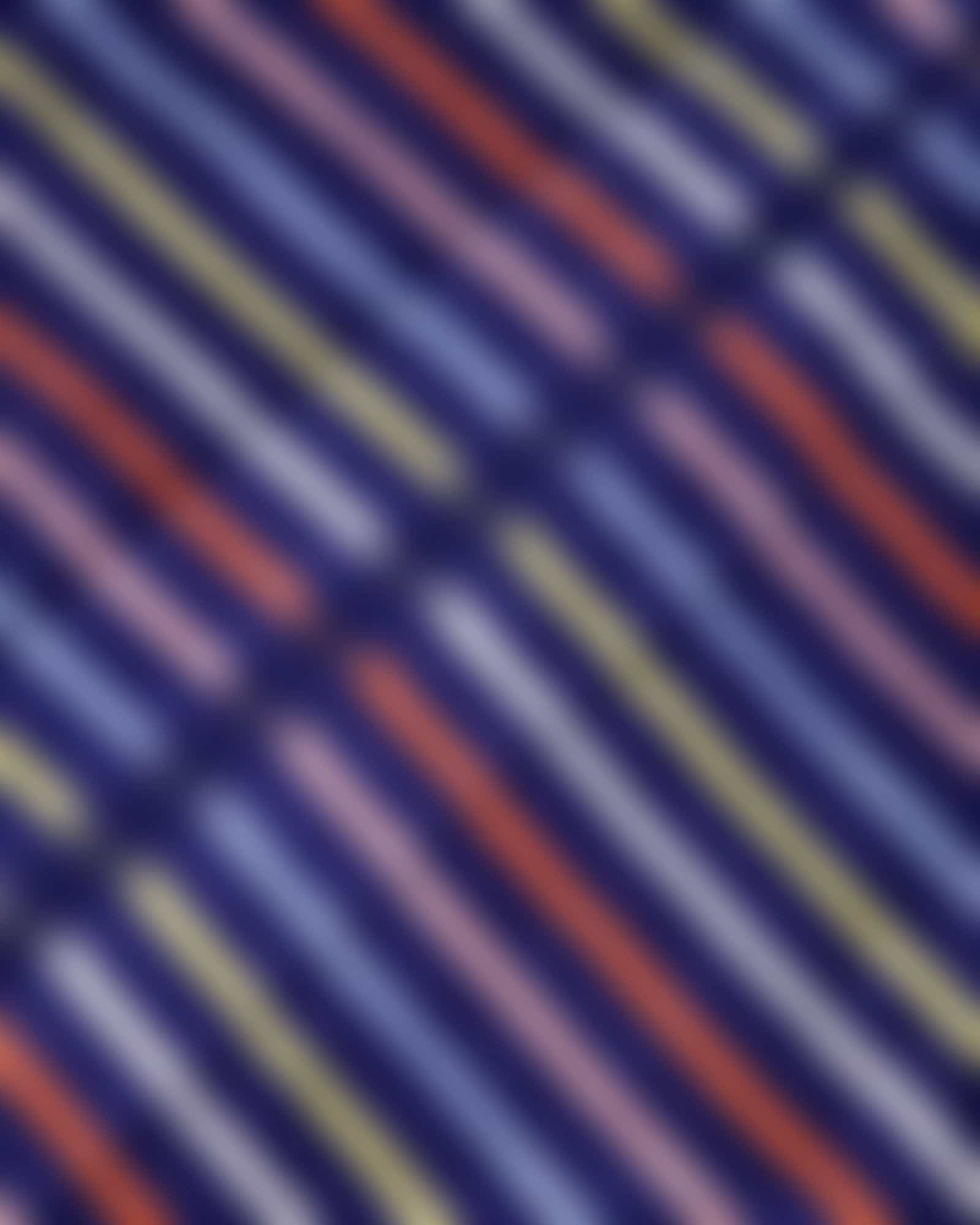 Cawö Damen Bademantel Kapuze 3344 - Farbe: blau-multicolor - 12 Detailbild 3