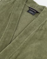 Cawö Bademäntel Herren Kimono Cord-Optik 6540 - Farbe: field - 453