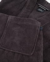 Cawö Bademäntel Herren Kimono Cord-Optik 6540 - Farbe: basalt - 740