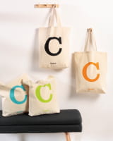Cawö Shopper C 55705 - Farbe: natur/türkis - 34 - 45x50 cm