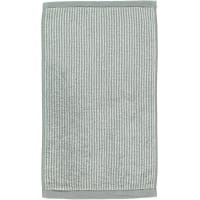 Marc o Polo Timeless Tone Stripe - Farbe: grey/white Waschhandschuh 16x21 cm