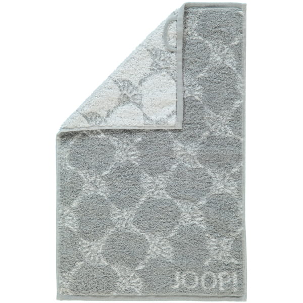 JOOP! Cornflower 1611 - Farbe: Silber - 76 - Gästetuch 30x50 cm