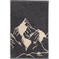Cawö Handtücher Alpenchic Edition Berge 6269 - Farbe: granit - 73