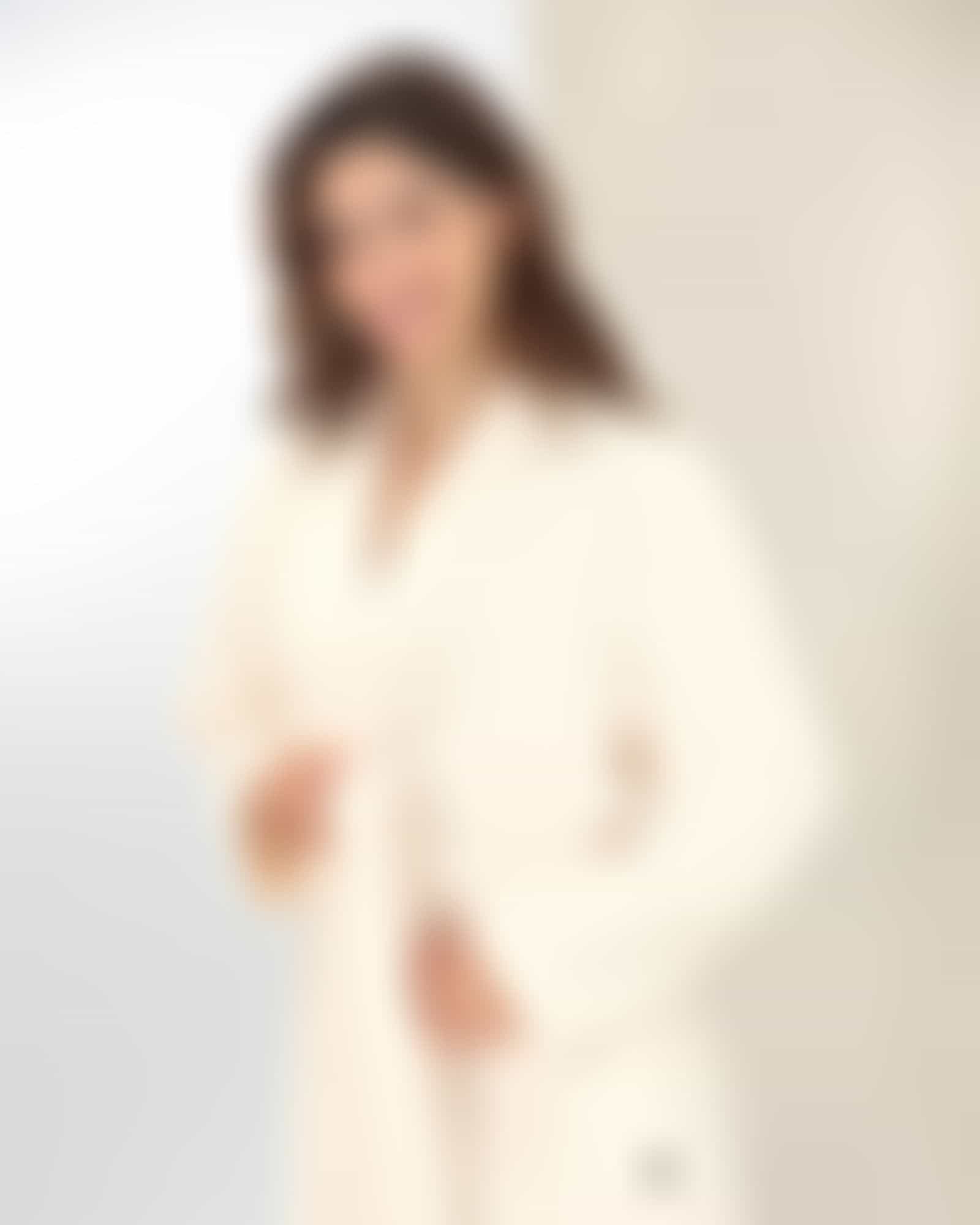 Cawö Home Bademäntel Damen Schalkragen 836 - Farbe: champagner - 33 Detailbild 2