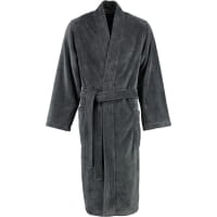 Cawö Home Herren Bademantel Kimono 800 - Farbe: anthrazit - 77 (807/808)