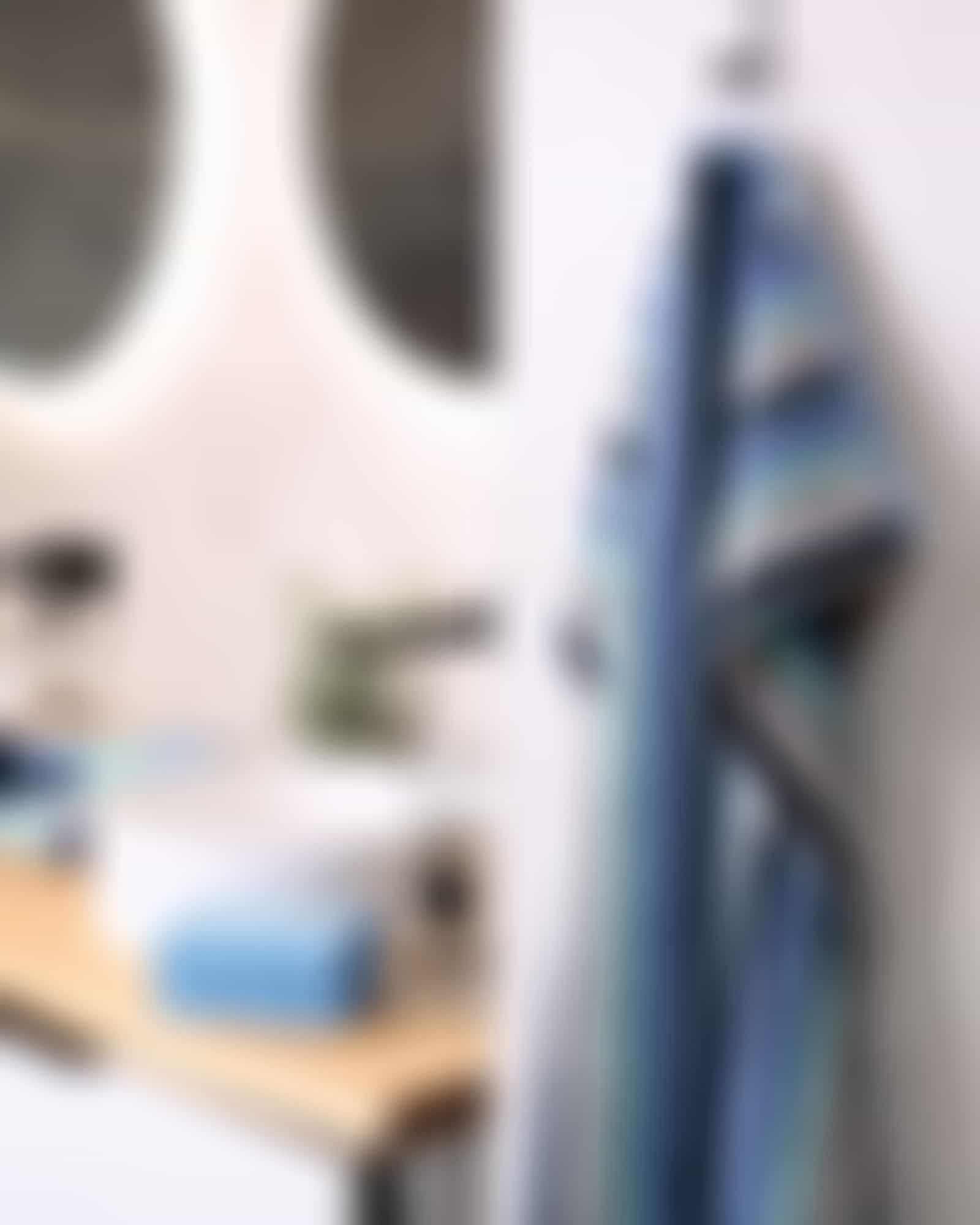 Cawö Handtücher Shades Streifen 6235 - Farbe: aqua - 11 - Waschhandschuh 16x22 cm Detailbild 2