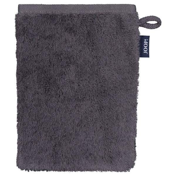 JOOP! Handtücher New Classic Doubleface 1720 - Farbe: Schiefer - 73 - Waschhandschuh 16x22 cm