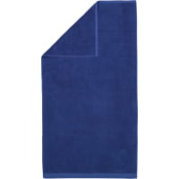 Rhomtuft - Handtücher Baronesse - Farbe: kobalt - 84 - Seiflappen 30x30 cm
