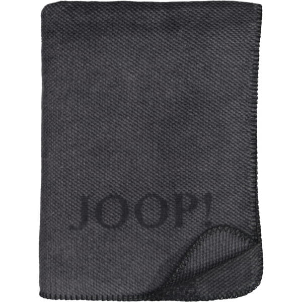 JOOP! Wohndecken Decor - Farbe: Anthrazit - 150x200 cm