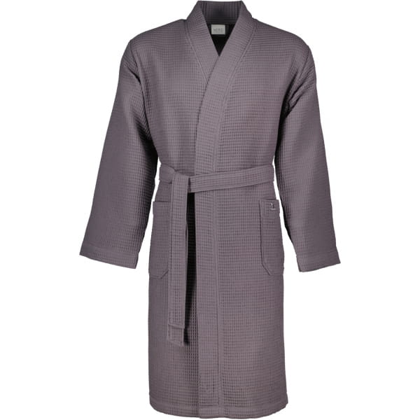 Möve Bademantel Kimono Homewear - Farbe: graphit - 843 (2-7612/0663)