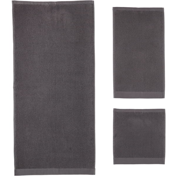 Rhomtuft - Handtücher Baronesse - Farbe: zinn - 02