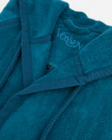 Vossen Bademäntel Damen Kurzmantel mit Kapuze Jive - Farbe: poseidon - 5895