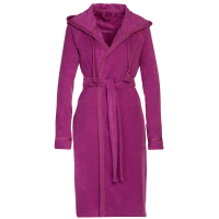 Vossen Bademäntel Damen Kurzmantel mit Kapuze Jive - Farbe: purple - 8590