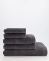 Cawö Handtücher Life Style Uni 7007 - Farbe: anthrazit - 774 - Waschhandschuh 16x22 cm