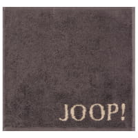 JOOP! Handtücher New Classic Doubleface 1720 - Farbe: Schiefer - 73 - Seiflappen 30x30 cm