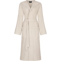 Cawö Bademäntel Damen Kapuze PURE Elements 6227 - Farbe: travertin - 366