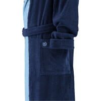 bugatti Herren Bademantel Kapuze Stefano - Farbe: marine blau - 493
