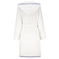 Cawö Home Bademäntel Damen Kapuze Breton 848 - Farbe: weiß - 600