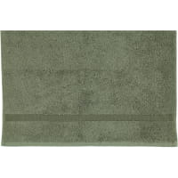 Rhomtuft - Handtücher Princess - Farbe: olive - 404 - Seiflappen 30x30 cm