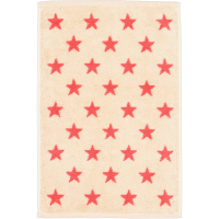 Cawö Handtücher NEW STARS Sterne klein 6261 - Farbe: beige/pink - 32