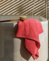 Möve Handtücher Superwuschel - Farbe: coral - 262 - Waschhandschuh 15x20 cm
