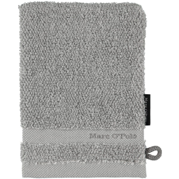 Marc o Polo Melange - Farbe: grey/white Waschhandschuh 16x21 cm