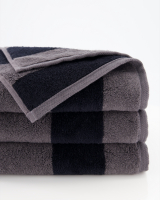 Villeroy &amp; Boch Handtücher Luxury Double 2560 - Farbe: graphite - 79 - Gästetuch 30x50 cm