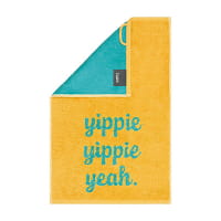 Cawö Gästetücher Postcard Towels Edition 100 - Farbe: yippie yippie yeah - 08 - 30x50 cm