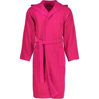 Vossen Bademäntel unisex Kurzmantel mit Kapuze Texas - Farbe: cranberry - 3770 - XS