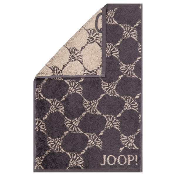 JOOP! Handtücher New Classic Cornflower 1721 - Farbe: Schiefer - 73 - Gästetuch 30x50 cm