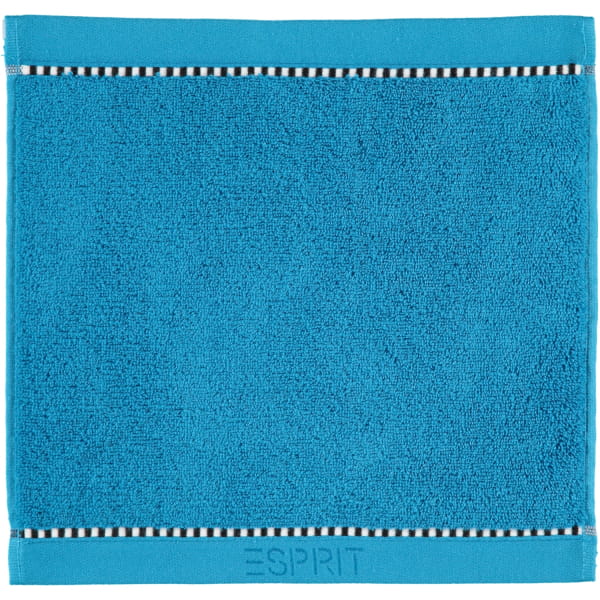 Esprit Box Solid - Farbe: ocean blue - 4665 - Seiflappen 30x30 cm