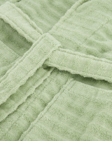 Vossen Bademäntel Damen Schalkragen Coco - Farbe: eucalyptus - 5285