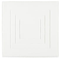 Vossen Badematte Calypso Feeling - Farbe: weiß - 030 67x120 cm
